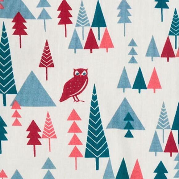 🆕 Tea Collection NWT Goodnight Woodland Pajama Set. Size 5 - Picture 2 of 4